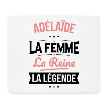 Adélaïde - La Femme - La Reine - La Légende - Tapis de souris (format paysage) - blanc - Devant