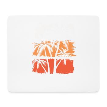 Gran Canaria Sommer Sonne Strand Meer Palmen - Mousepad (Querformat) - Weiß - Vorne