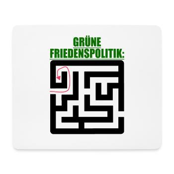 Witze Grüne Die Grünen Habeck Baerbock Partei Öko - Mousepad (Querformat) - Weiß - Vorne