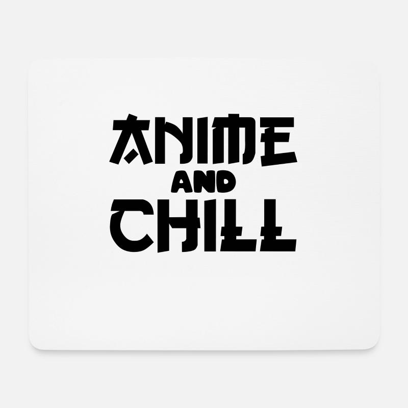 Anime - Mousepad (Querformat) - Weiß