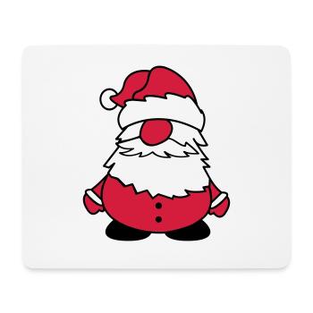 santa claus funny 002 - Mouse Pad (horizontal) - white - Front