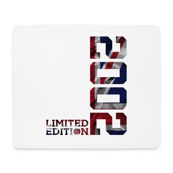 ÉDITION LIMITÉE ANGLETERRE 2002 24E ANNIVERSAIRE UK - Tapis de souris (format paysage) - blanc - Devant