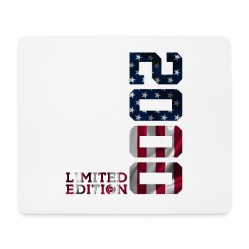 LIMITED EDITION 2000 USA 26. GEBURTSTAG - Mousepad (Querformat) - Weiß - Vorne