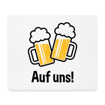 XEinHochAufUns (2) - Mousepad (Querformat) - Weiß - Vorne