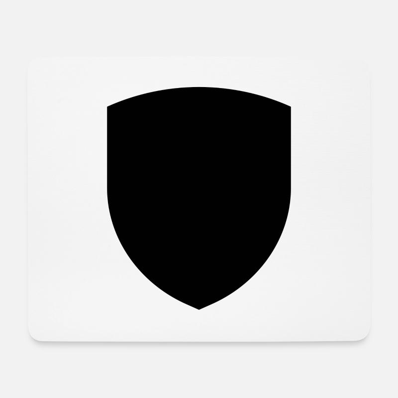 Wappen - Mousepad (Querformat) - Weiß