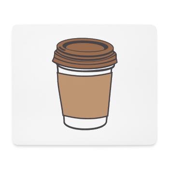 coffee mug - Mouse Pad (horizontal) - white - Front