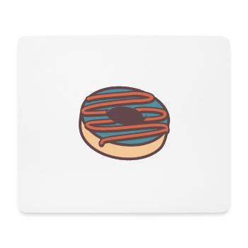donut - Mouse Pad (horizontal) - white - Front