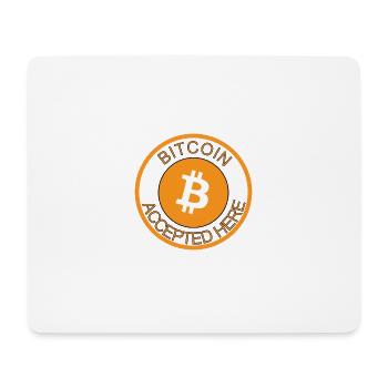 Bitcoin - Mouse Pad (horizontal) - white - Front