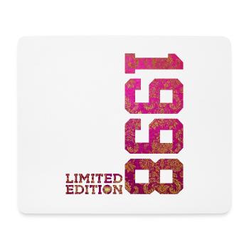 28. GEBURTSTAG PINK LIMITED EDITION 1998 - Mousepad (Querformat) - Weiß - Vorne