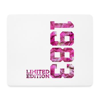 ÉDITION LIMITÉE 1983 ANNIVERSAIRE ROSE - Tapis de souris (format paysage) - blanc - Devant