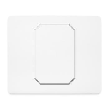 Cadre vintage - Tapis de souris (format paysage) - blanc - Devant