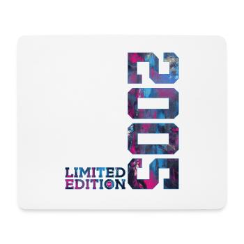 21. GEBURTSTAG 21 JAHRE LIMITED EDITION 2005 - Mousepad (Querformat) - Weiß - Vorne