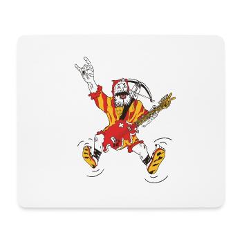 Rock, Wiltsch, Schweiz, art Cool, Frech, fashion, - Mousepad (Querformat) - Weiß - Vorne