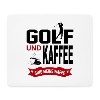 Golf Golfer Verein Golfspieler Verein Sport  - Mousepad (Querformat) - Weiß - Vorne