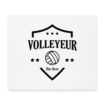 Volleyball - Mouse Pad (horizontal) - white - Front