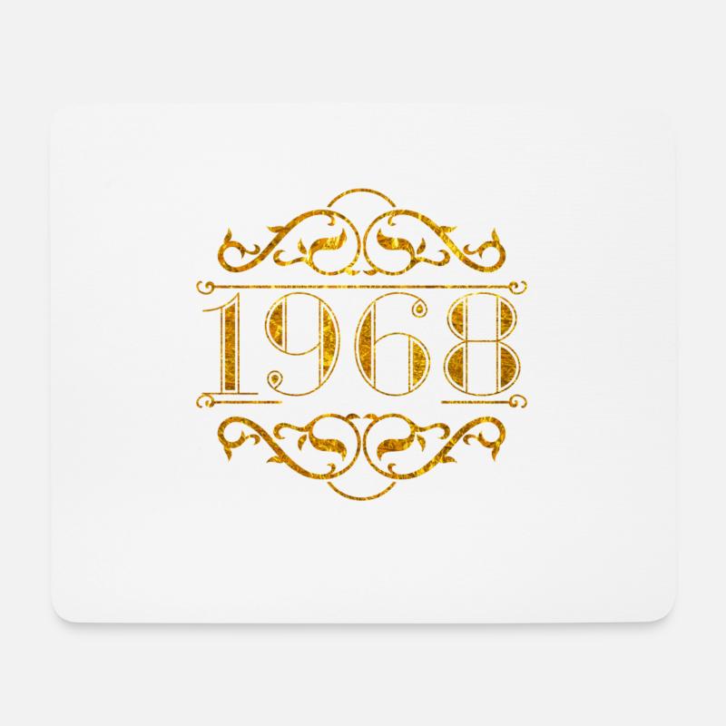 1968 - Mousepad (Querformat) - Weiß
