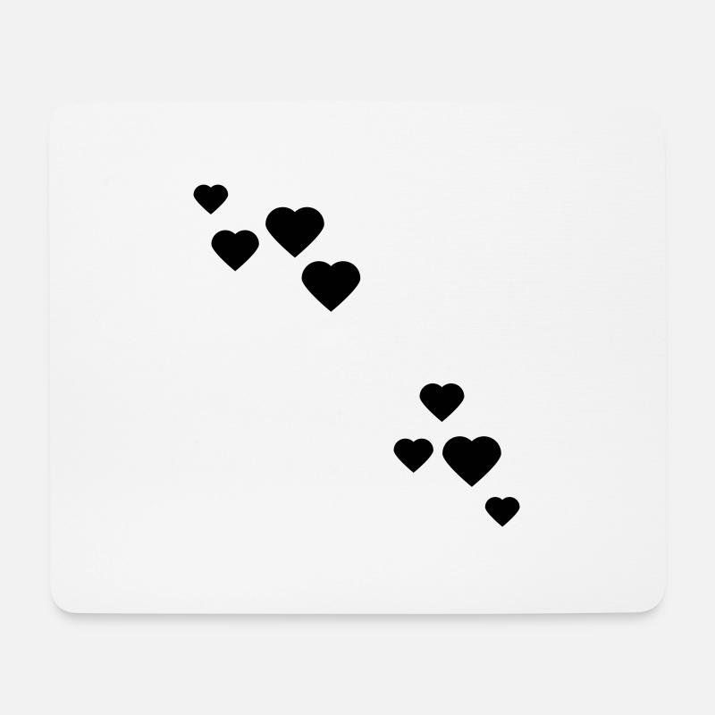 love - Mouse Pad (horizontal) - white