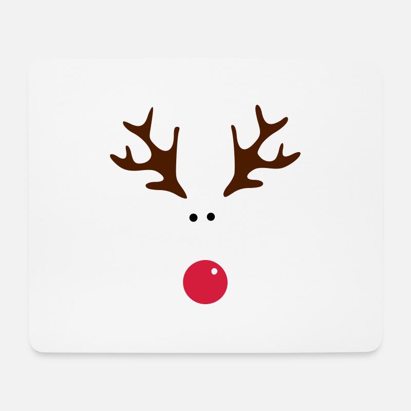 Rudolph - Mouse Pad (horizontal) - white