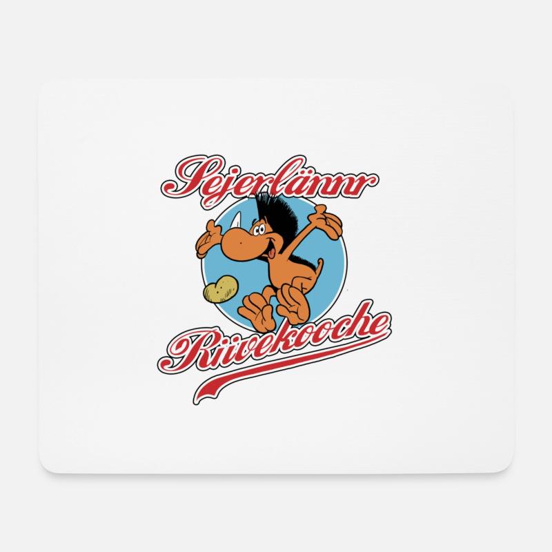 Sejerlännr Dilldappe - Tapis de souris (format paysage) - blanc