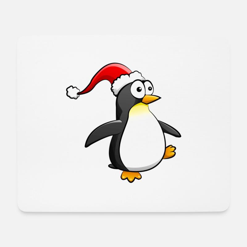 Pinguin - Mouse Pad (horizontal) - white