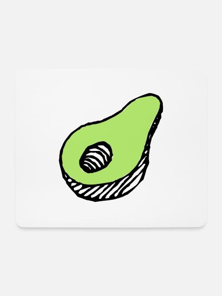 avocado - Mouse Pad (horizontal) - white