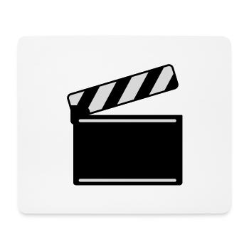 filmklappe__f2 - Tapis de souris (format paysage) - blanc - Devant