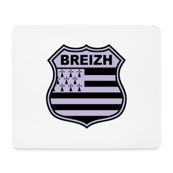 breizh Bretagne - Mousepad (Querformat) - Weiß - Vorne
