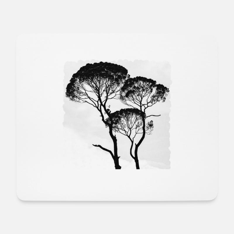 Trees Branches Africa Africa - Mouse Pad (horizontal) - white