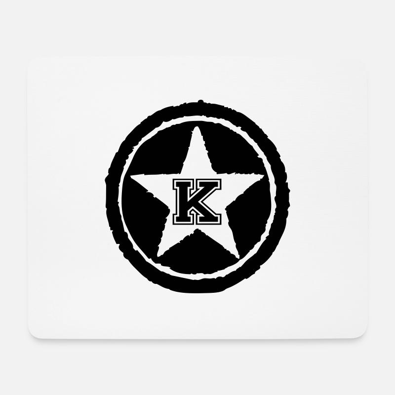 K - Mousepad (Querformat) - Weiß