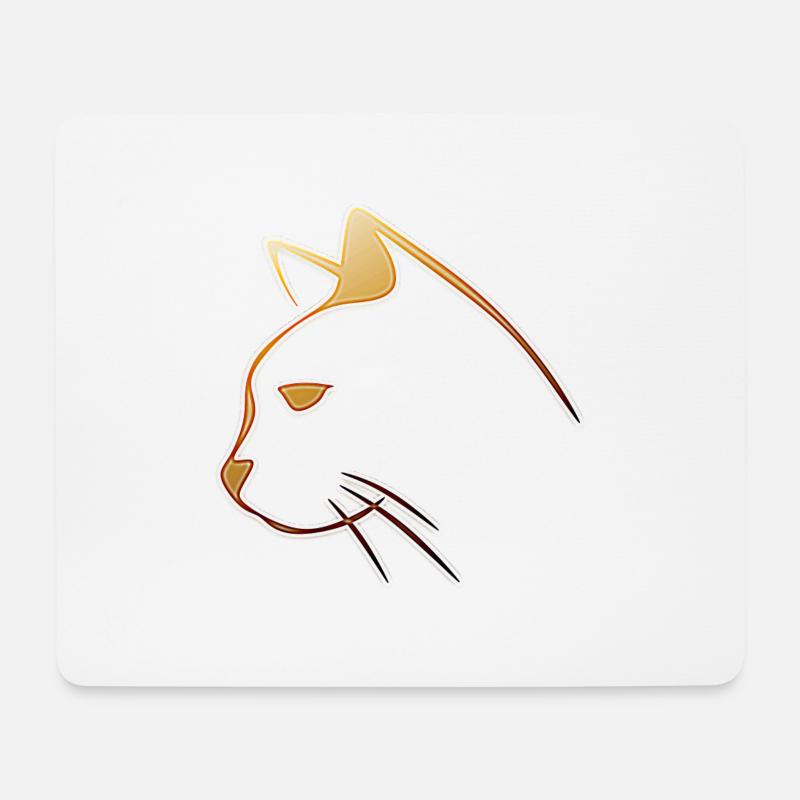 CAT - Mouse Pad (horizontal) - white
