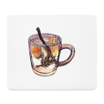 Aquascape Betta Tea Eistee - Mousepad (Querformat) - Weiß - Vorne