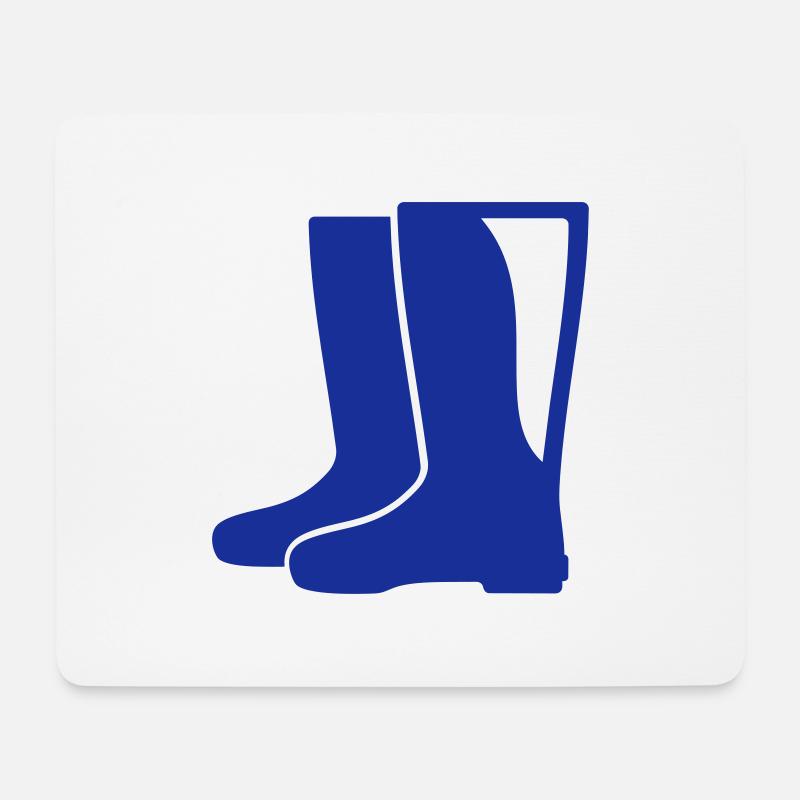 Boots - Mouse Pad (horizontal) - white