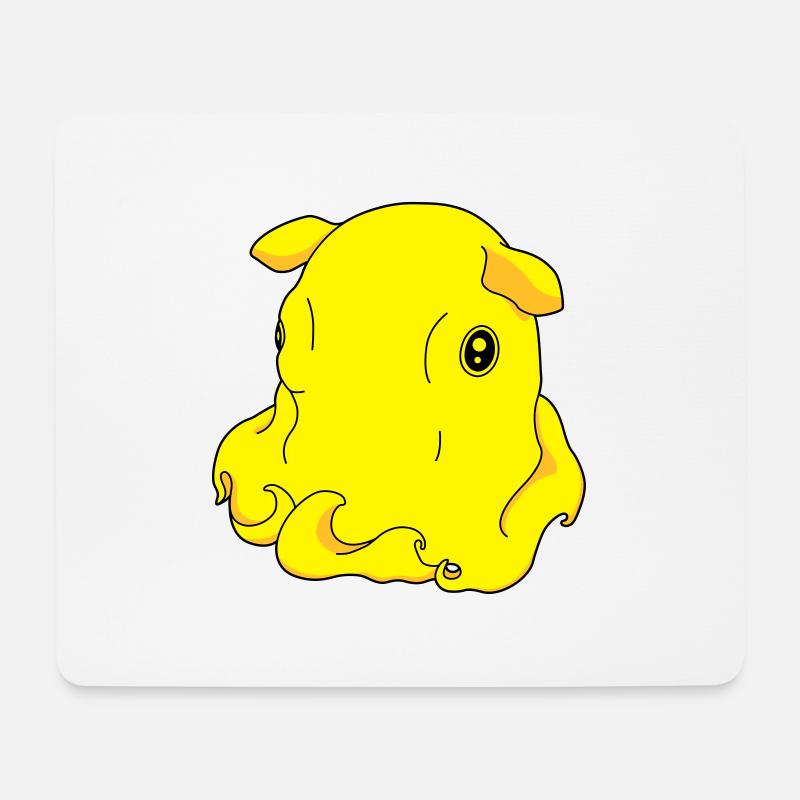 Krake Elefanten kraken - Mousepad (Querformat) - Weiß