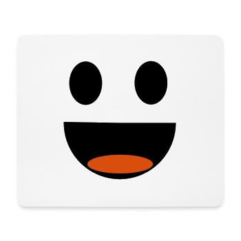 funy face - Mouse Pad (horizontal) - white - Front