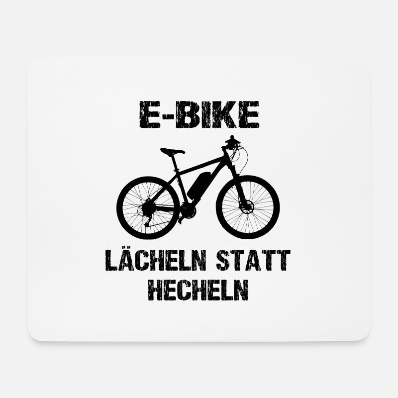 Fahrrad - Mousepad (Querformat) - Weiß