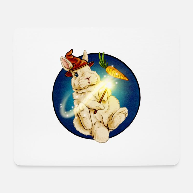 Binkardium Fluffiosa - Mousepad (Querformat) - Weiß