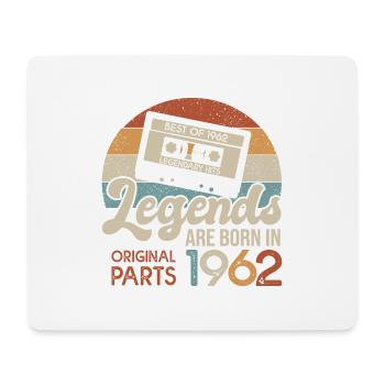 59 ans legends 1962 cadeau 59e anniversaire 1962 - Tapis de souris (format paysage) - blanc - Devant
