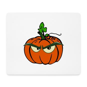 Drôle de tomate, bonne tomate méchante t-shirt - Tapis de souris (format paysage) - blanc - Devant