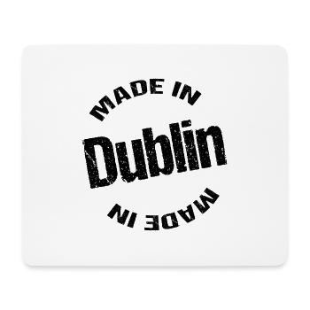 Made in Dublin - Mouse Pad (horizontal) - white - Front