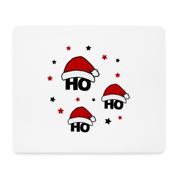 ho ho ho 02 - Mouse Pad (horizontal) - white - Front
