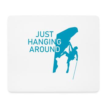 Bouldern Klettern Climbing Wandern - Mousepad (Querformat) - Weiß - Vorne
