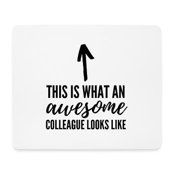 Toller Kollege - Mousepad (Querformat) - Weiß - Vorne