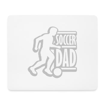 Soccer Dad Gewinner Logo - Mousepad (Querformat) - Weiß - Vorne
