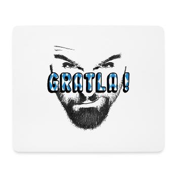 Gratla bayrisch dialekt - Mousepad (Querformat) - Weiß - Vorne