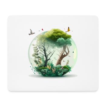 The miniature forest - Mouse Pad (horizontal) - white - Front