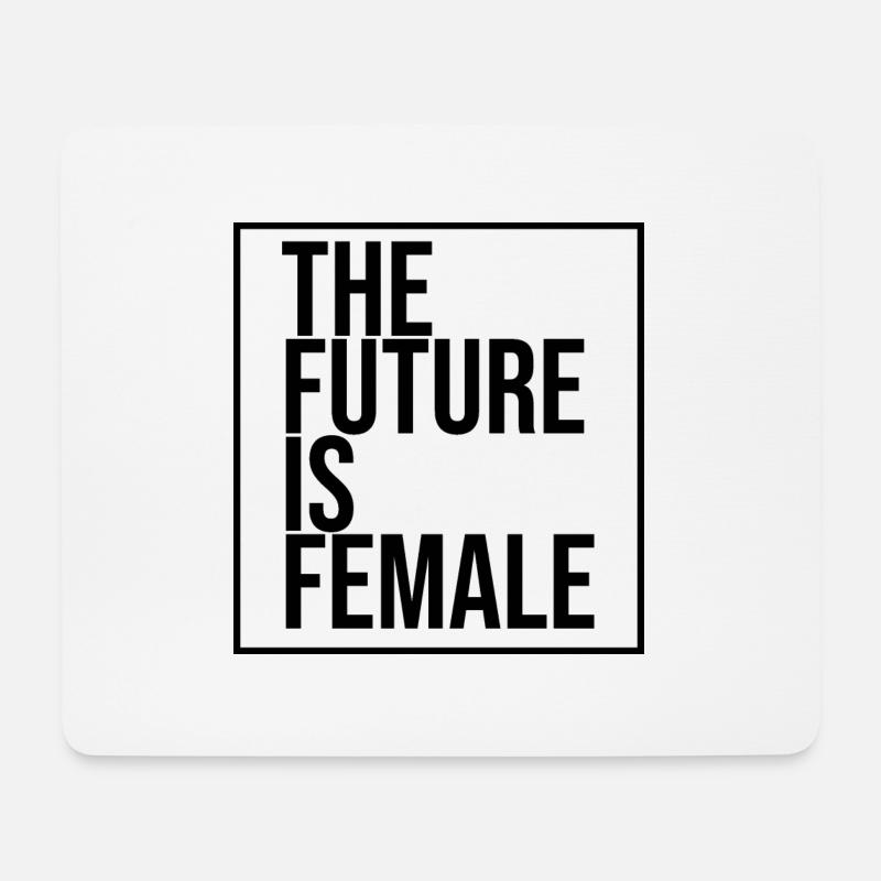 Women Emanzipation - Future - Mousepad (Querformat) - Weiß