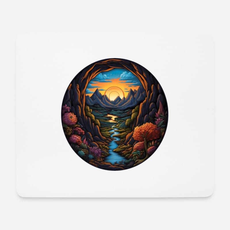 Magical journey - Mouse Pad (horizontal) - white