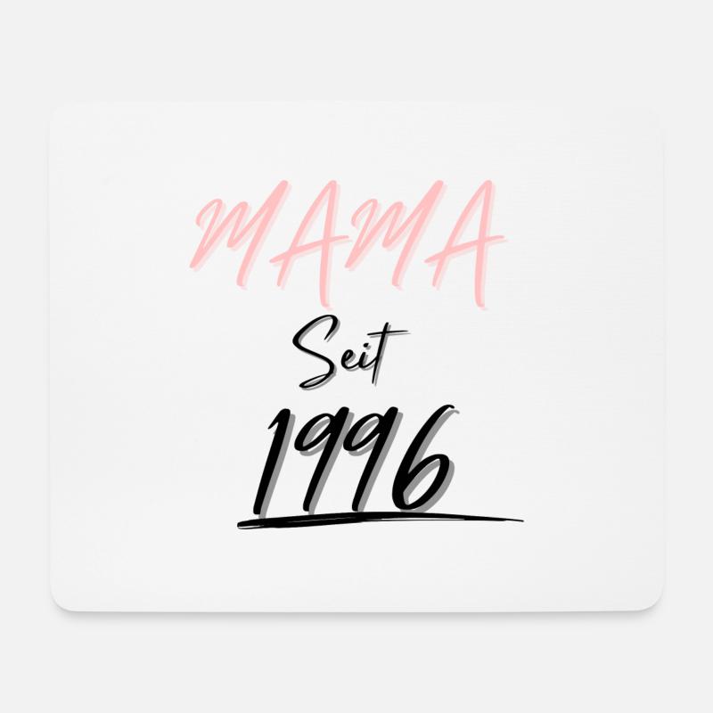 MAMA Seit 1996 - Mousepad (Querformat) - Weiß