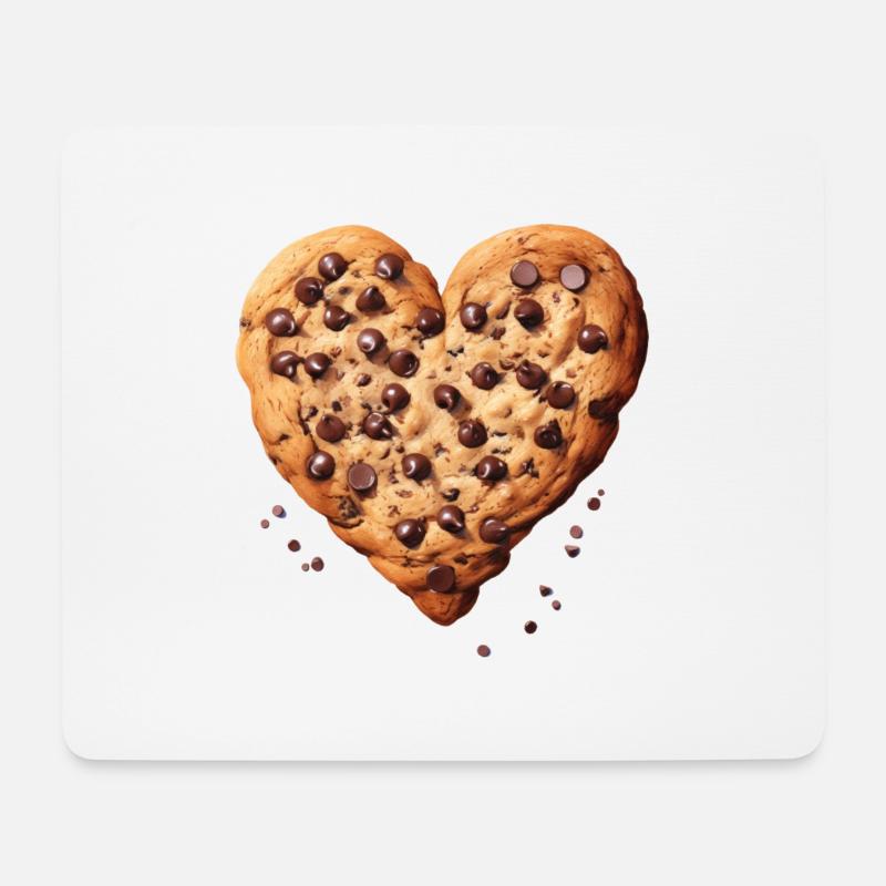 I love ... Cookies - Mousepad (Querformat) - Weiß