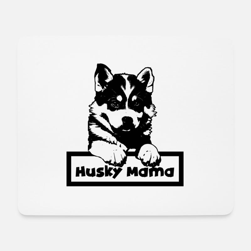 Lustige Hundebilder, Hundeliebe Haustier - Mousepad (Querformat) - Weiß